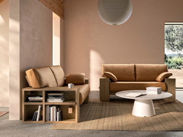 MARIYA SF2244 - 2 seater fabric sofa by Andreu World - view 3